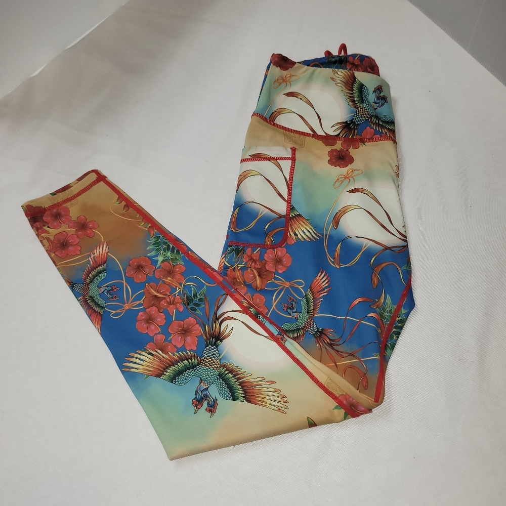 Iron Yokai Gumyocho Limited Bird Leggings Size XXL